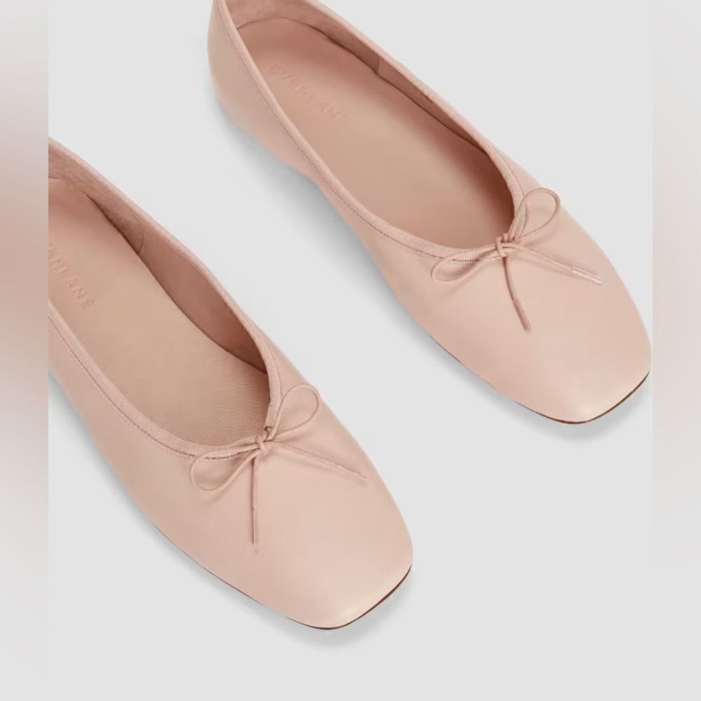 Everlane Italian leather day ballet flat in pink - Picture 5 of 17